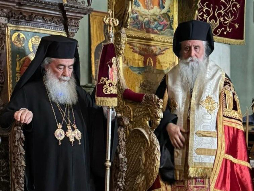 Ο Μητσοτάκης στην ενθρόνιση του νέου Αρχιεπισκόπου Σινά, κ. Συμεών - «Εθνικό καθήκον μας το ενδιαφέρον για τη Μονή»