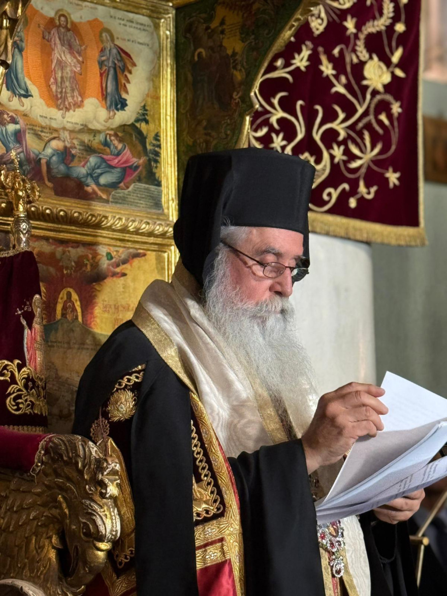 Ο Μητσοτάκης στην ενθρόνιση του νέου Αρχιεπισκόπου Σινά, κ. Συμεών - «Εθνικό καθήκον μας το ενδιαφέρον για τη Μονή»
