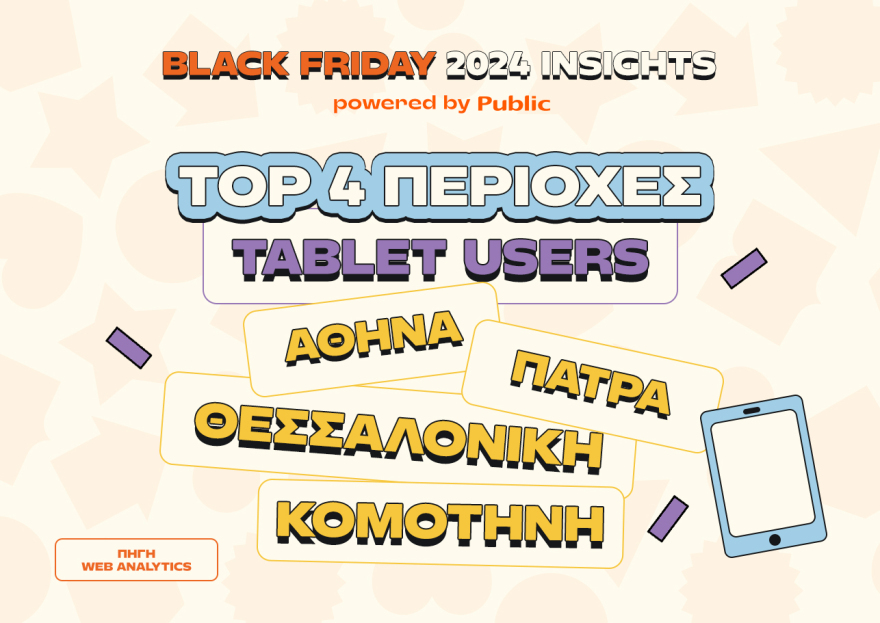 Public Black Friday 2024: Οι αγορές που ξεχώρισαν και οι τάσεις που αναδείχθηκαν