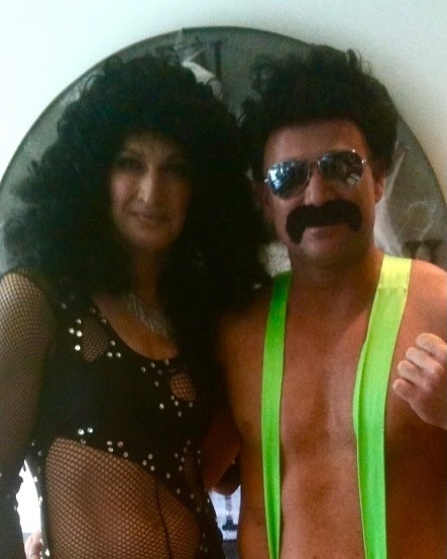 Αντρέ Αγκάσι - Στέφι Γκραφ: Μεταμφιέστηκαν σε Σλας και Μπιορκ για το Χάλογουιν