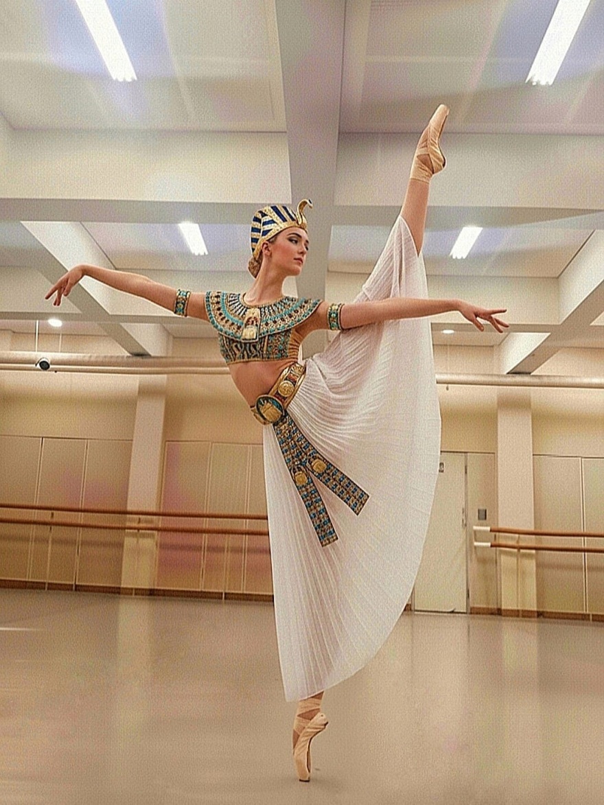 Η Ελληνίδα πρίμα μπαλαρίνα που χορεύει για την αιωνιότητα της Αιγύπτου Η Ελληνίδα πρίμα μπαλαρίνα που χορεύει για την αιωνιότητα της Αιγύπτου
