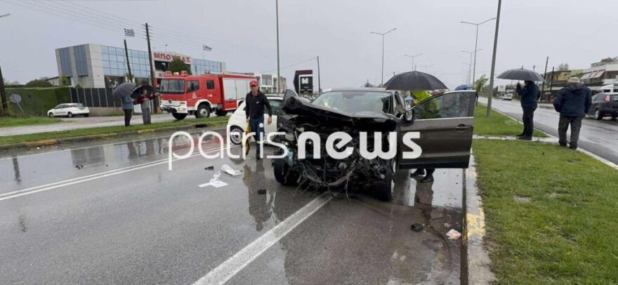 Τροχαίο με καραμπόλα τριών οχημάτων και επτά τραυματίες στην Πατρών - Πύργου