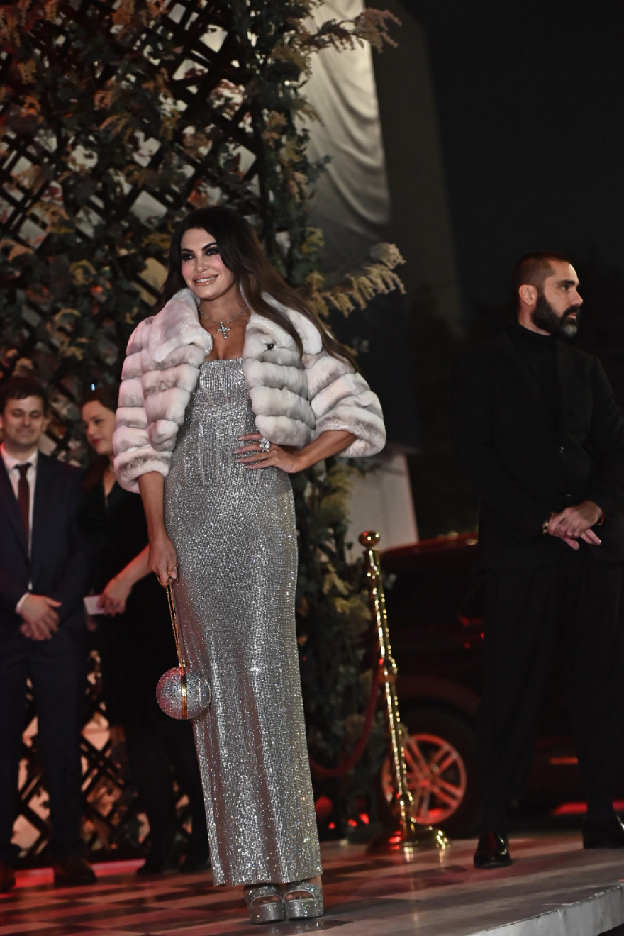 Οι καλεσμένοι της Κίμπερλι Γκιλφόιλ, πολιτικοί και επιχειρηματίες, στον Αργυρό - Δείτε φωτογραφίες και βίντεο