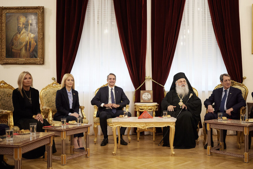 Στο 12ο ετήσιο μνημόσυνο του Γλαύκου Κληρίδη, ο Κυριάκος Μητσοτάκης - Τιμούμε έναν ηγέτη που με το όραμά του διαμόρφωσε τη σύγχρονη Κύπρο