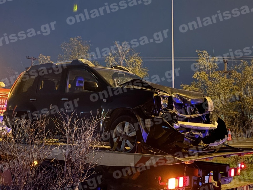 Σοβαρό τροχαίο στη Λάρισα: Μετωπική σύγκρουση με τέσσερις τραυματίες - Δείτε φωτογραφίες
