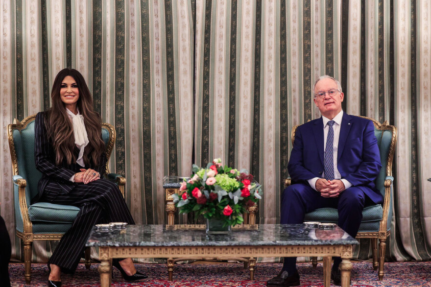 Η Κίμπερλι Γκιλφόιλ υπέβαλε τα διαπιστευτήριά της στον Πρόεδρο της Δημοκρατίας - Δείτε φωτογραφίες