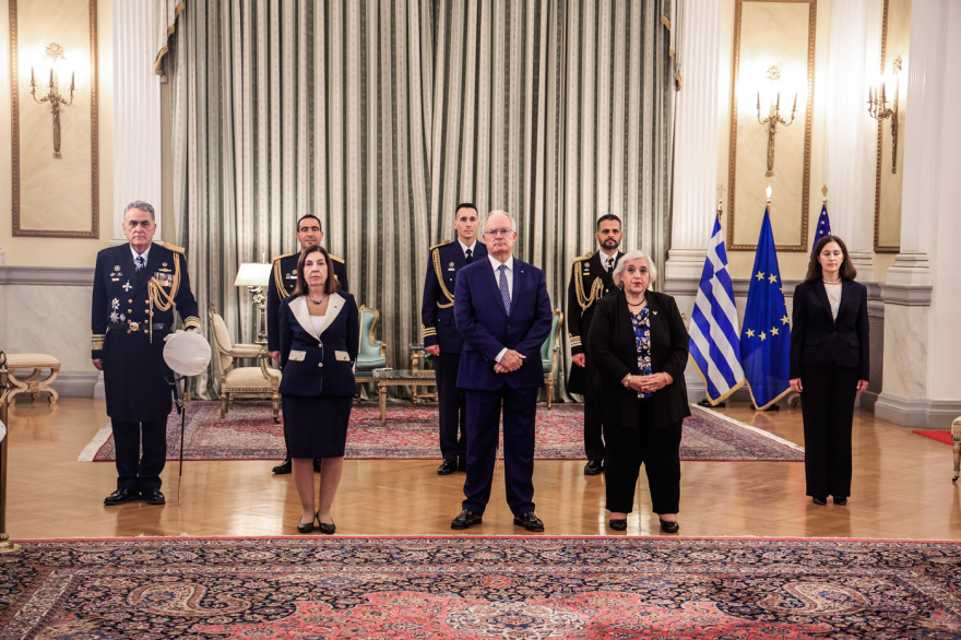 Πίσω από τις κλειστές πόρτες του Προεδρικού: Όσα ειπώθηκαν στα διαπιστευτήρια της Γκιλφόιλ