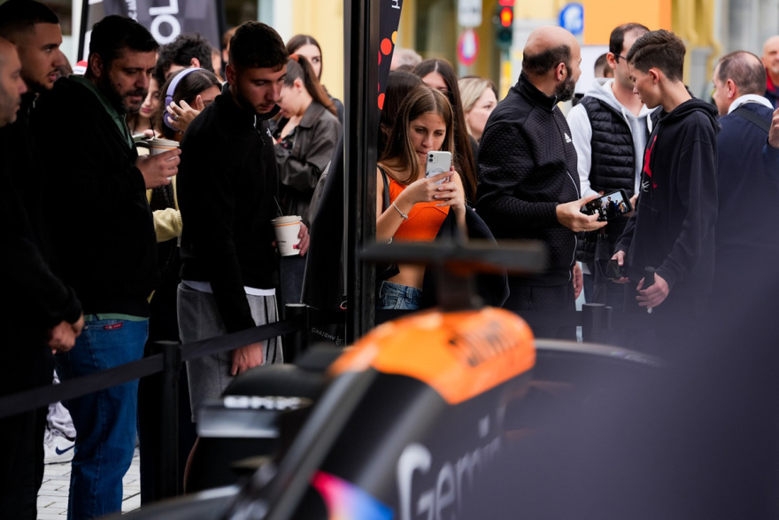 Το showcar της McLaren F1 Team στο Ζάππειο Μέγαρο
