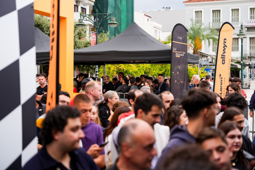 Το showcar της McLaren F1 Team στο Ζάππειο Μέγαρο
