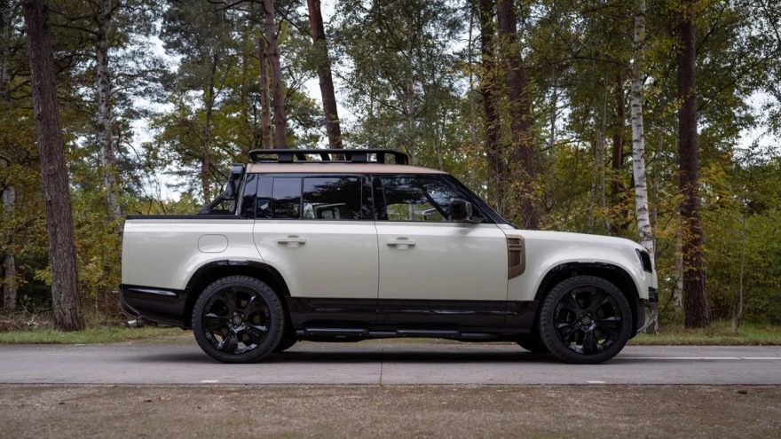 Και pickup το Land Rover Defender