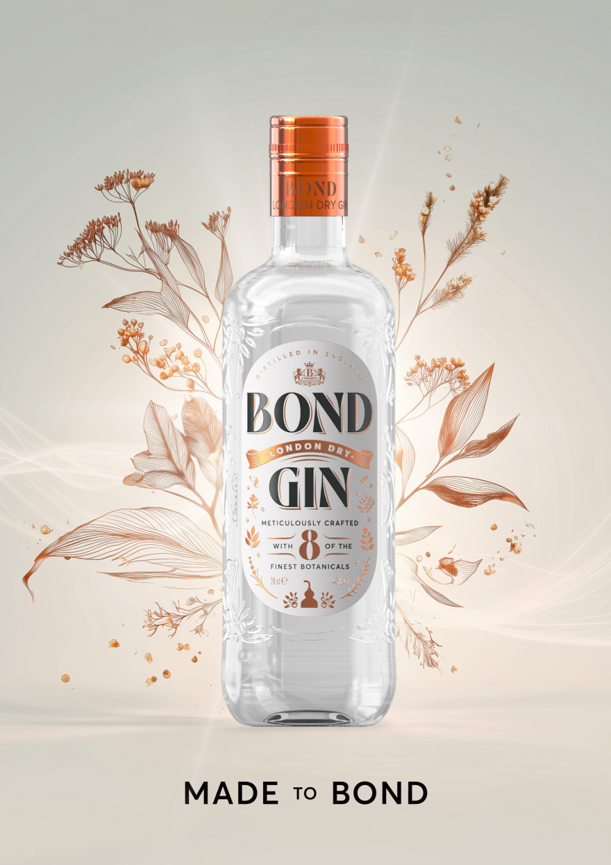 Η ΑΜΒΥΞ παρουσιάζει το νέο Bond London Dry Gin