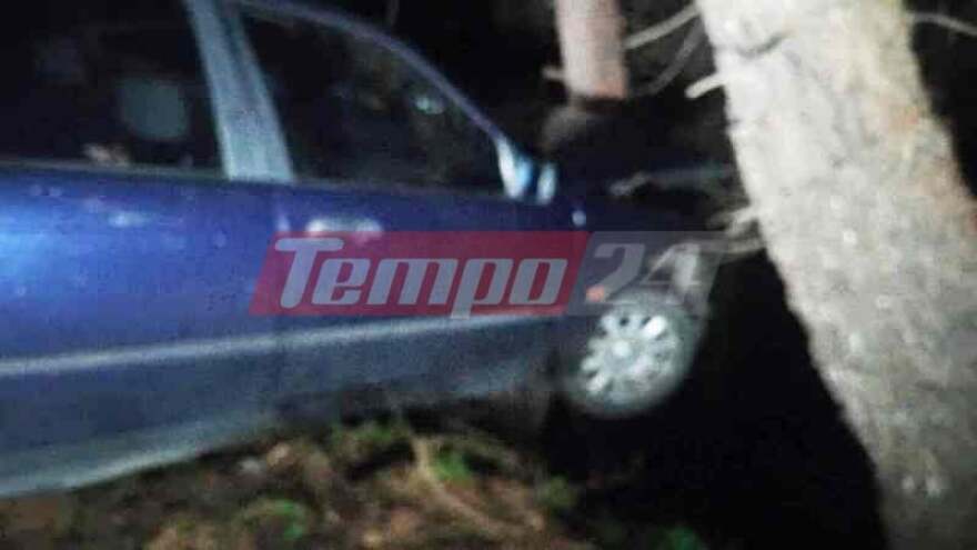 Απίστευτο τροχαίο στην Αχαΐα: Άνδρας έπεσε σε γκρεμό μετά από πρόσκρουση αυτοκινήτου σε δέντρο