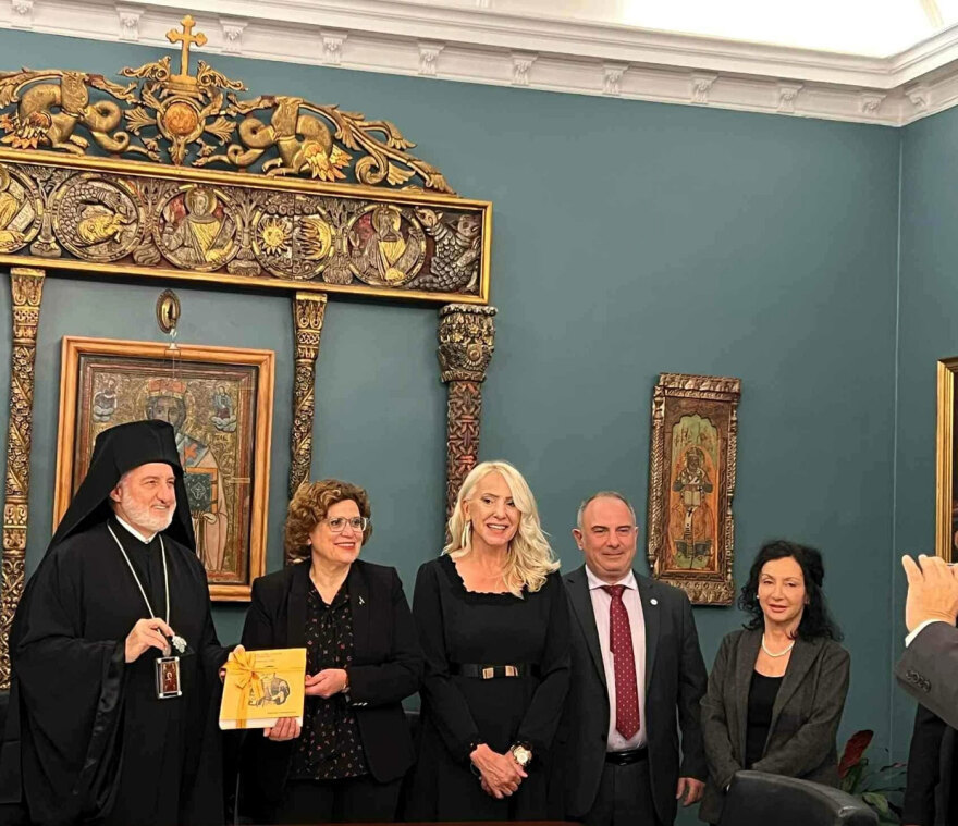 Εγκαινιάστηκε το Διεθνές Γραφείο του Πανεπιστημίου Ιωαννίνων στη Νέα Υόρκη - Παρών ο Αρχιεπίσκοπος Αμερικής Ελπιδοφόρος, δείτε φωτογραφίες

