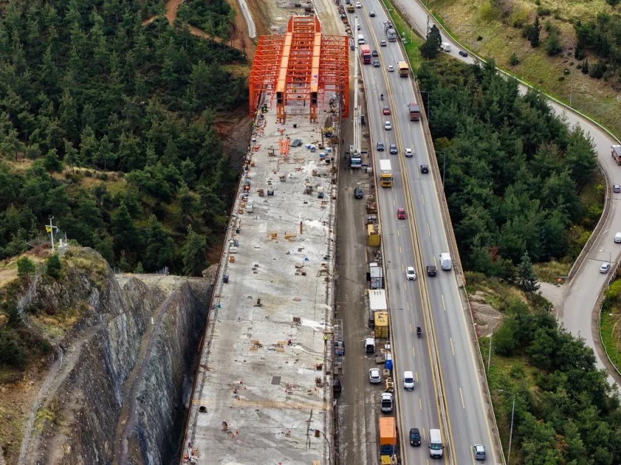 Η εξέλιξη των έργων του Flyover στη Θεσσαλονίκη μέσα από αεροφωτογραφίες