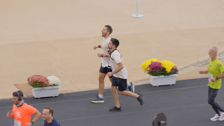 Το πιο δυνατό μήνυμα του Αυθεντικού Μαραθωνίου από τον Μάριο Σαρέλλα