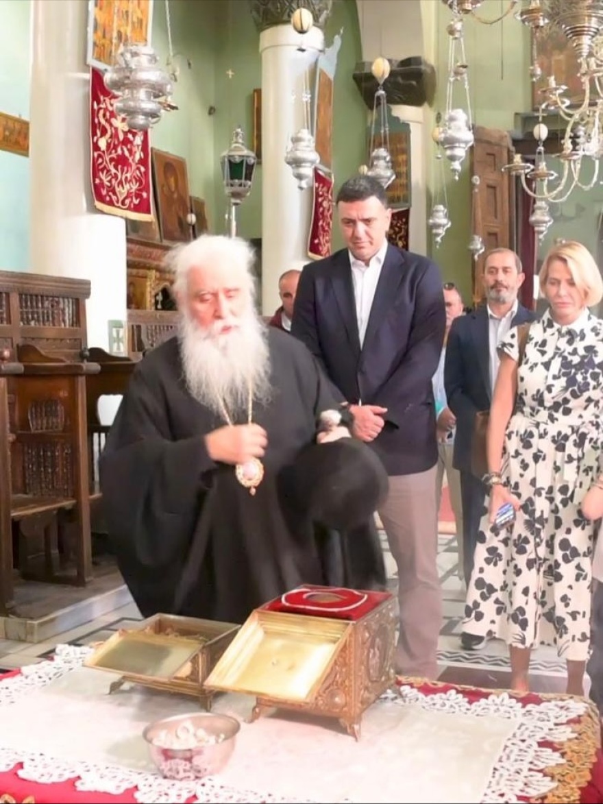 Στο Όρος Σινά ο Κικίλιας με την οικογένειά του - «Η επίσκεψη αυτή είναι από τις μεγαλύτερες ευλογίες της ζωής μου»
