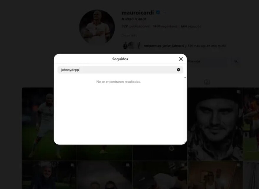 Η Γουάντα Νάρα φωτογραφήθηκε με τον Τζόνι Ντεπ και ο Ικάρντι  σταμάτησε να ακολουθεί τον ηθοποιό στο Instagram 