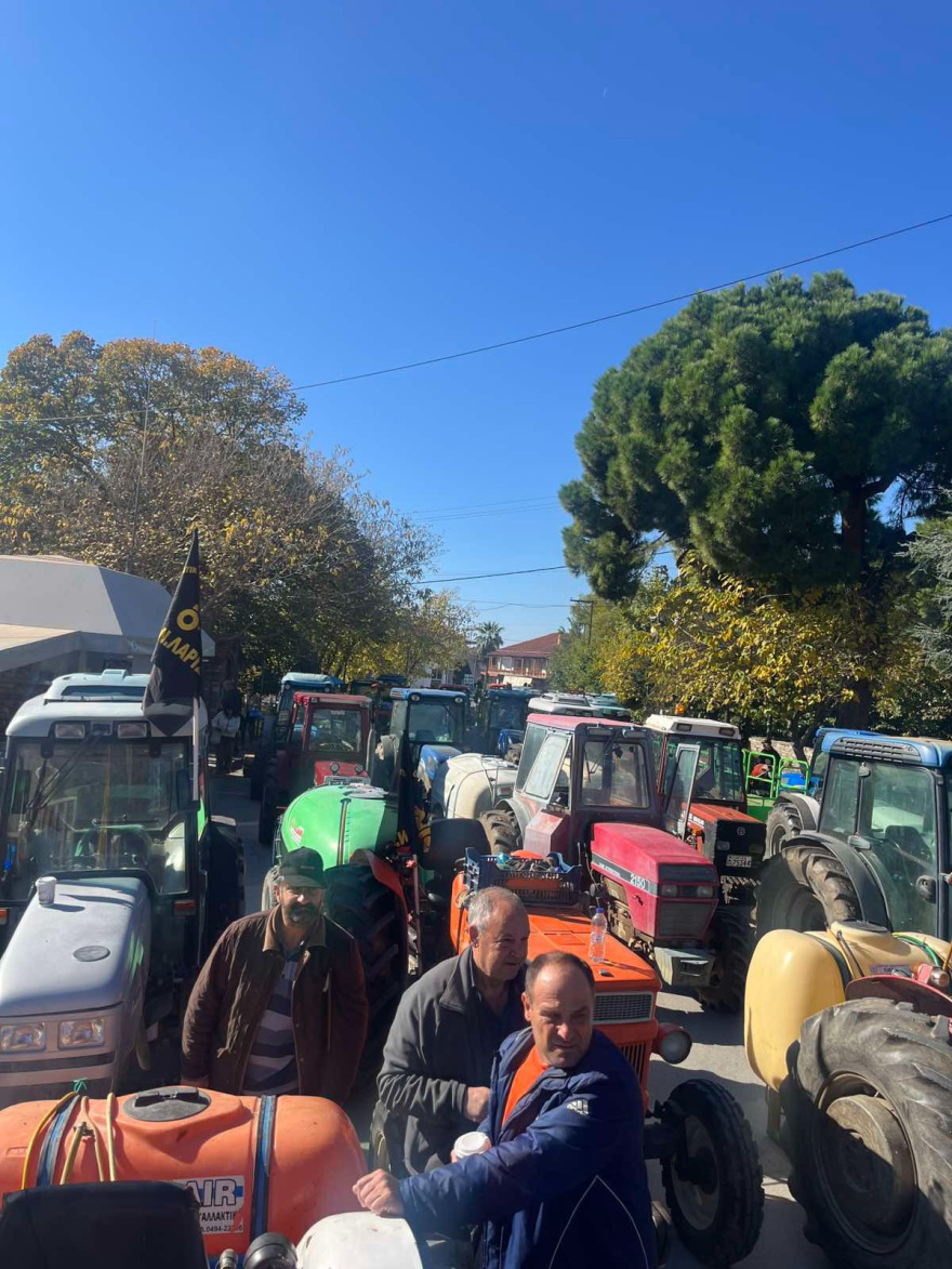 Κινητοποίηση αγροτών και κτηνοτρόφων στη Λάρισα - Έτοιμοι να κατέβουν ξανά στους δρόμους με τα τρακτέρ τους
