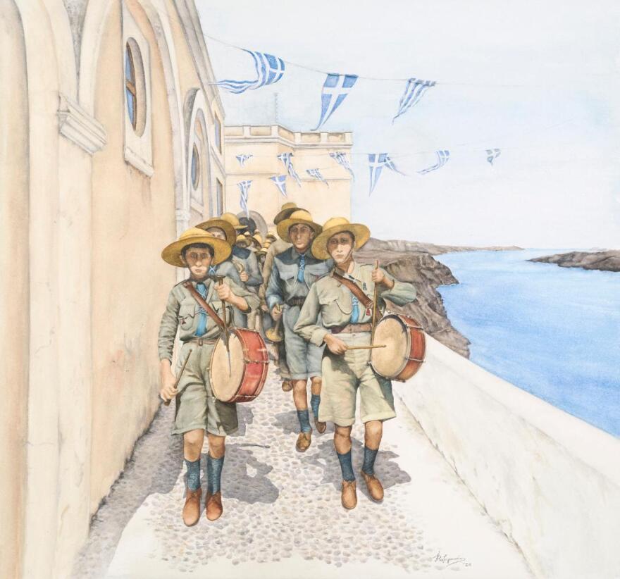 «Θηραϊκές Τελετουργίες»: Η έκθεση της Αρτέμιδας Χατζηγιαννάκη στον εκθεσιακό χώρο του Φιλολογικού Συλλόγου «Παρνασσός»