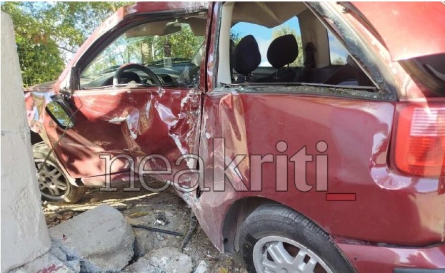 Θανατηφόρο τροχαίο με θύμα 53χρονο στην Κρήτη - Έχασε τον έλεγχο του ΙΧ και έπεσε σε τοιχίο