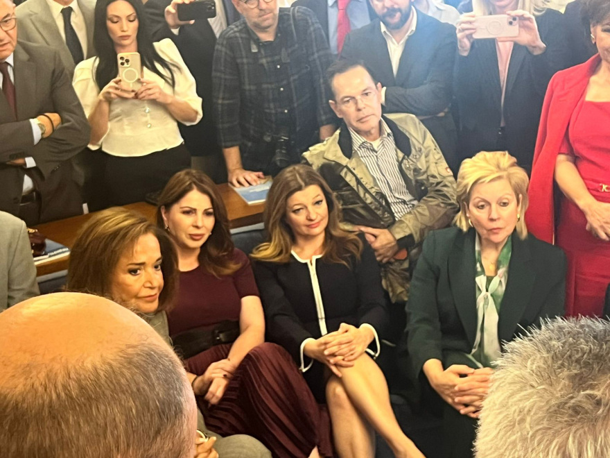 Mitsotaki's pun on the elections with ND MPs: 