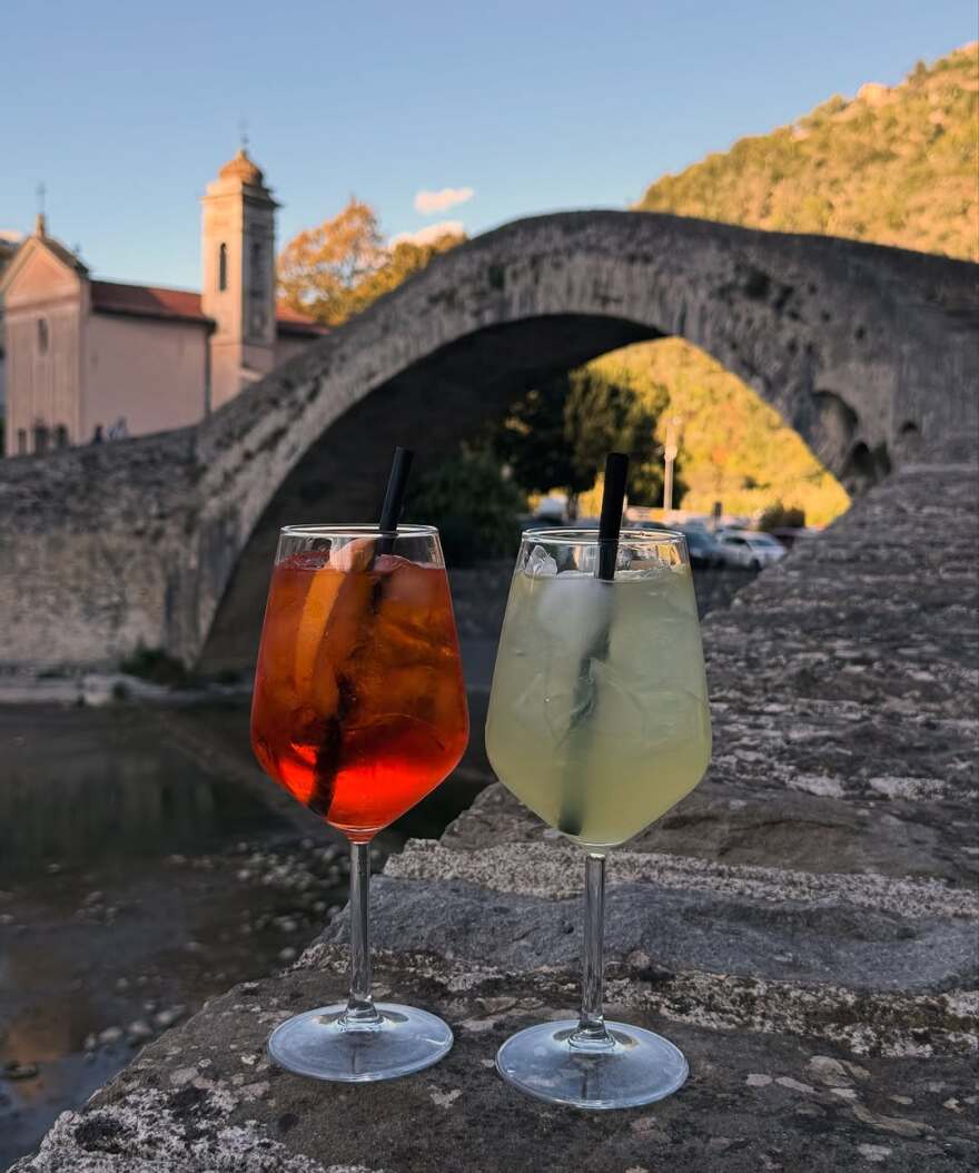 H Μαρία Μπεκατώρου δημοσίευσε φωτογραφίες από το ταξίδι της στη Γένοβα
