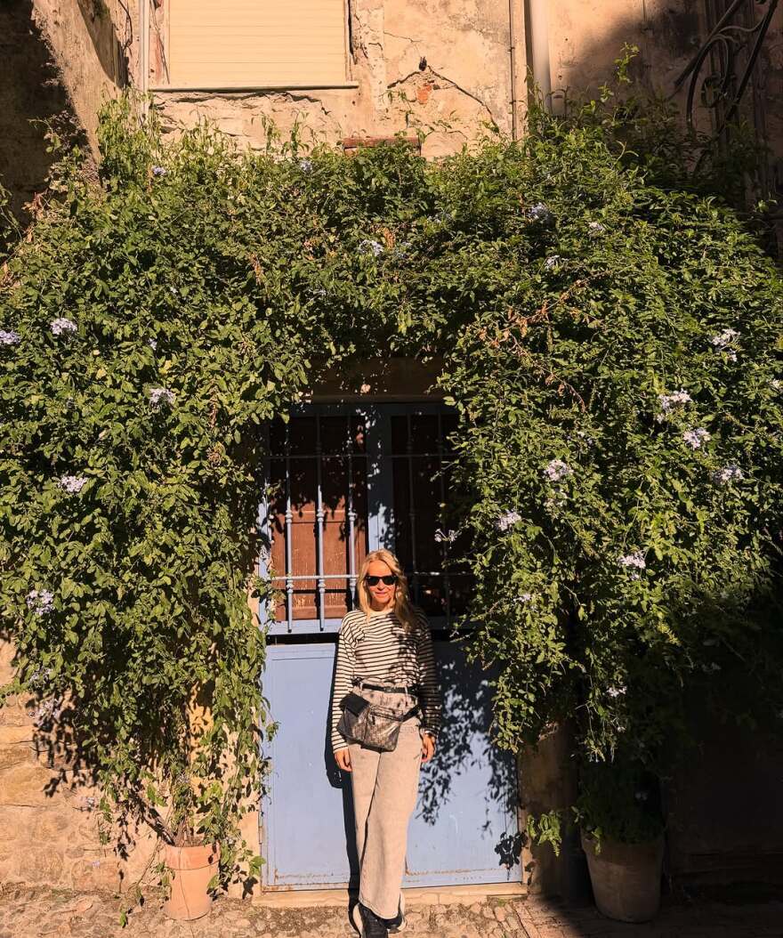 H Μαρία Μπεκατώρου δημοσίευσε φωτογραφίες από το ταξίδι της στη Γένοβα
