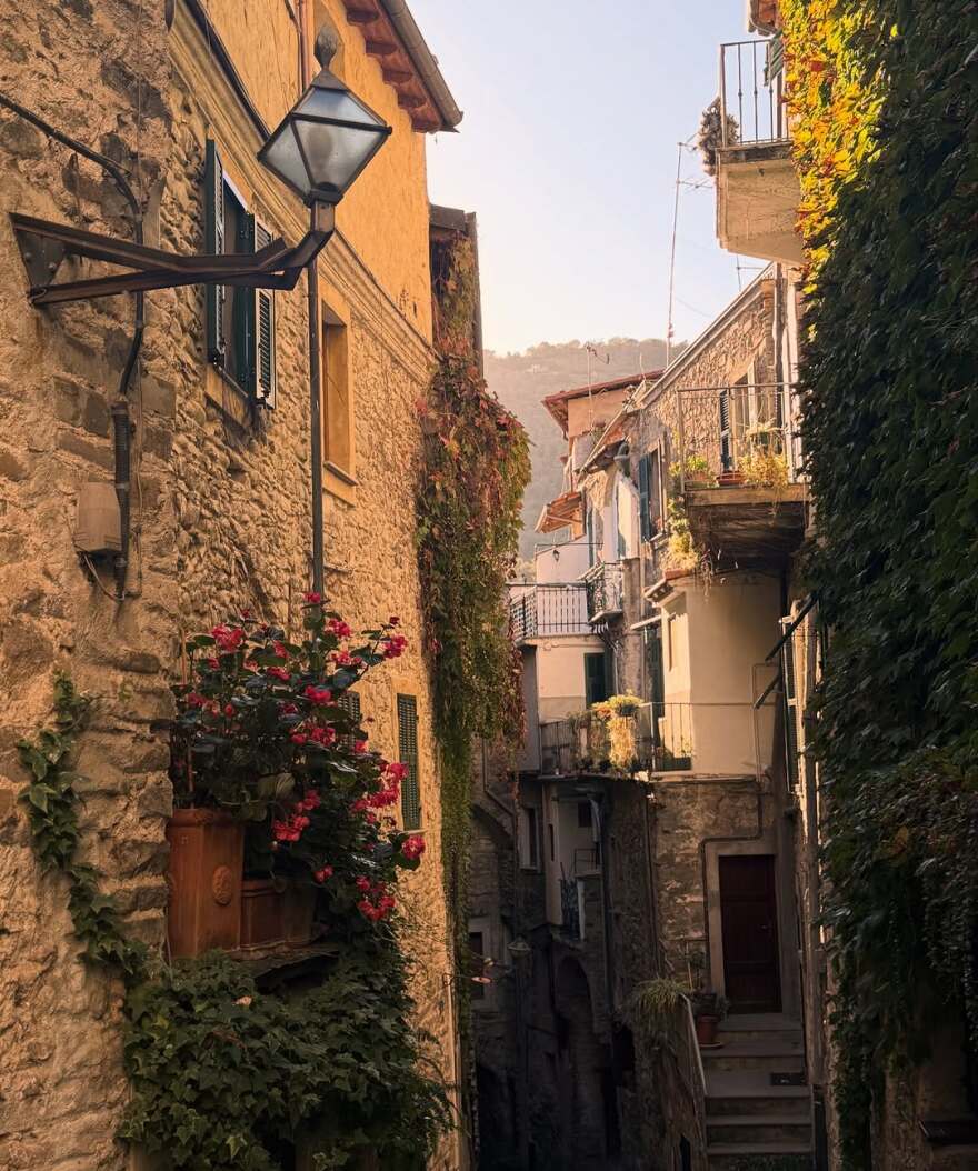 H Μαρία Μπεκατώρου δημοσίευσε φωτογραφίες από το ταξίδι της στη Γένοβα
