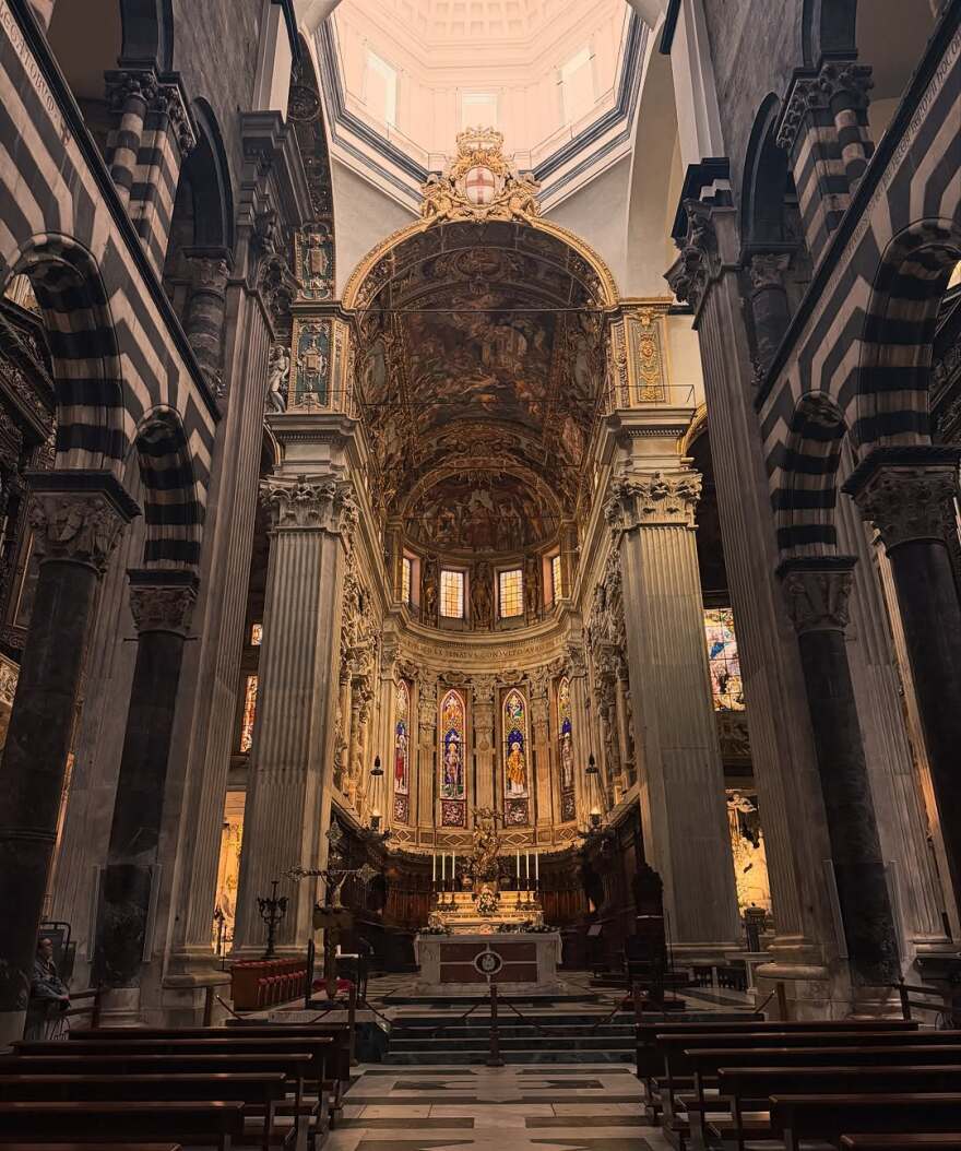 H Μαρία Μπεκατώρου δημοσίευσε φωτογραφίες από το ταξίδι της στη Γένοβα
