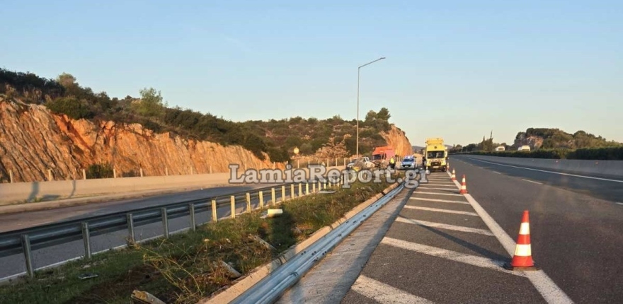 Ε.Ο. Αθηνών - Θεσσαλονίκης: Τροχαίο με λεωφορείο που προσέκρουσε στις μπάρες – Στο νοσοκομείο ο οδηγός και 5 επιβάτες