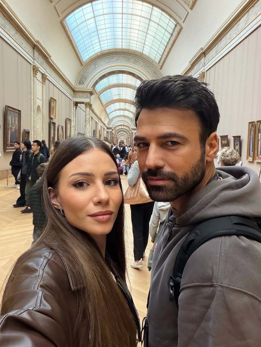 Η Σιμώνη Χριστοδούλου δημοσίευσε φωτογραφίες από το ταξίδι με τον Ανδρέα Γεωργίου στο Παρίσι