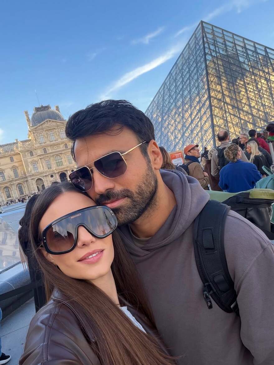 Η Σιμώνη Χριστοδούλου δημοσίευσε φωτογραφίες από το ταξίδι με τον Ανδρέα Γεωργίου στο Παρίσι