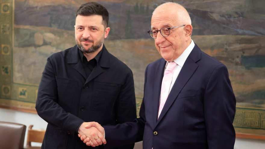 Οι έξι ώρες του Ζελένσκι στην Αθήνα: Ενεργοποιείται άμεσα ο Κάθετος Διάδρομος Ελλάδας - Ουκρανίας, ελληνικό ενδιαφέρον για τα θαλάσσια drones