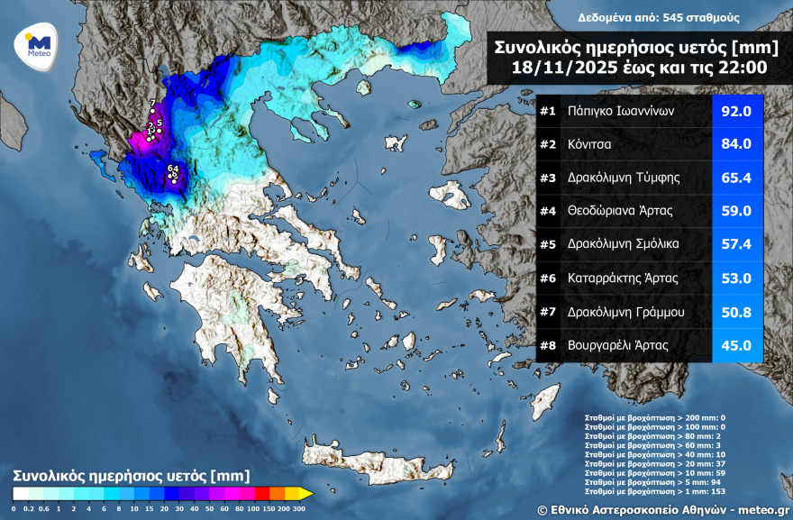 Έντονα καιρικά φαινόμενα στην Ήπειρο: Κεραυνός έπεσε σε στέγη πολυκατοικίας - Δείτε φωτογραφία