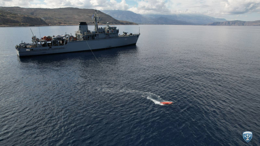 Πολεμικό Ναυτικό: Ολοκληρώθηκε με επιτυχία η άσκηση ναρκοπολέμου στην Κρήτη