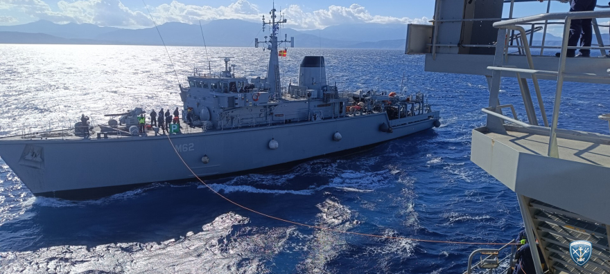 Πολεμικό Ναυτικό: Ολοκληρώθηκε με επιτυχία η άσκηση ναρκοπολέμου στην Κρήτη