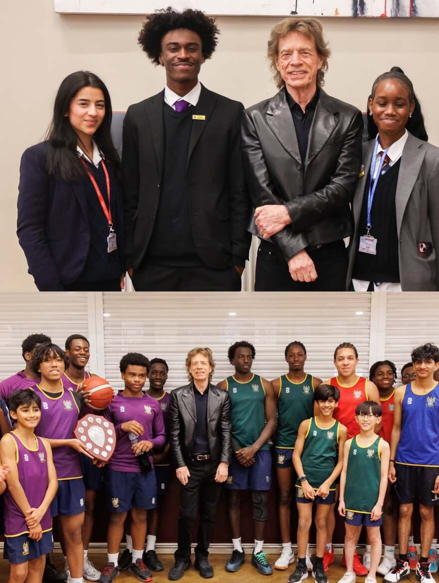 O Mικ Τζάγκερ επισκέφτηκε το παλιό του σχολείο: Ήταν μεγάλη τιμή να συναντήσω μερικούς από τους νέους μαθητές