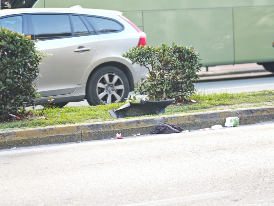 Μοτοσικλέτα παρέσυρε πεζό στη Λεωφόρο Κηφισίας - Προβλήματα στην κυκλοφορία
