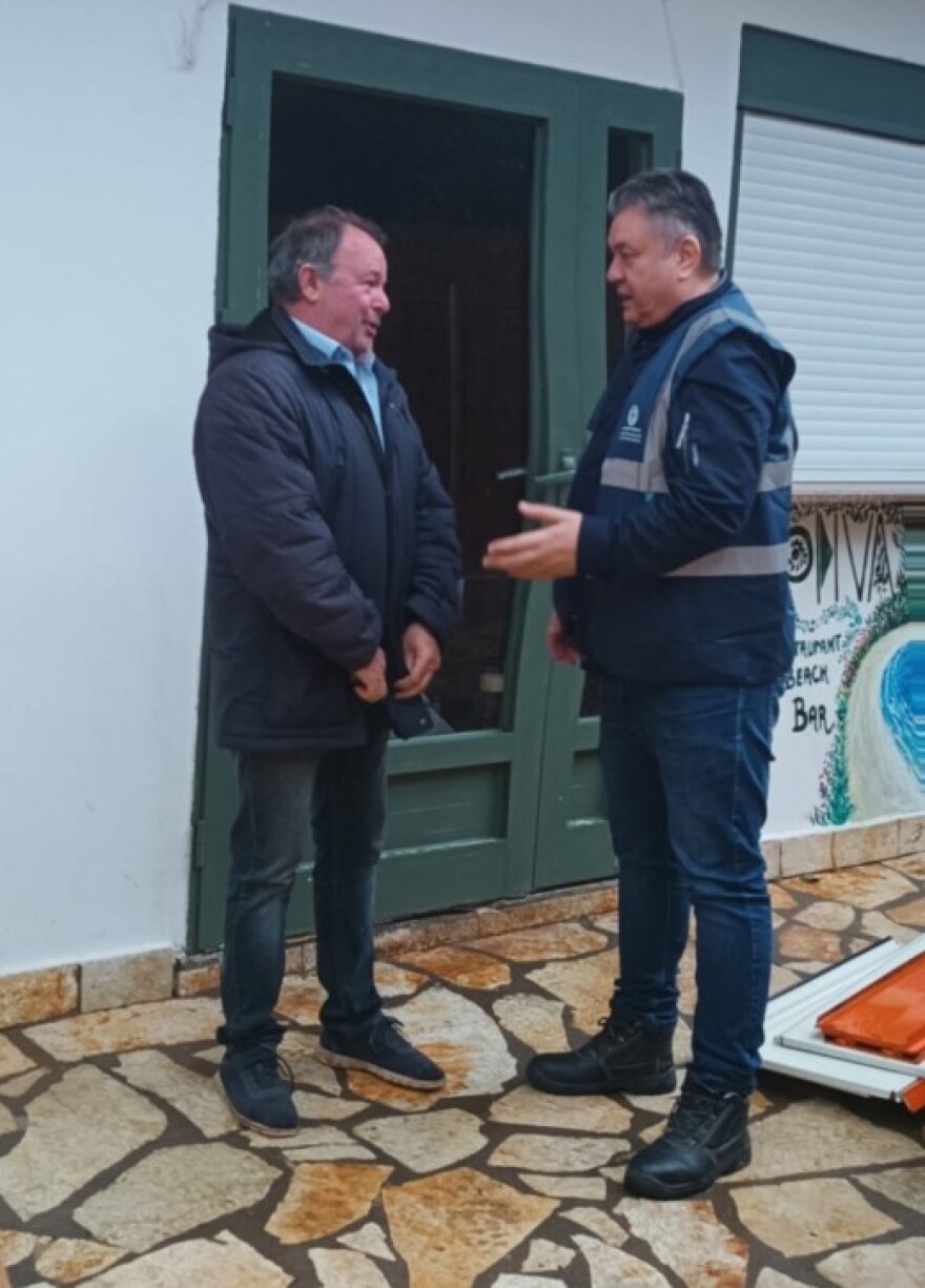 Αυτοψίες σε επιχειρήσεις και κατοικίες που έχουν πληγεί από την κακοκαιρία στην Ηγουμενίτσα 