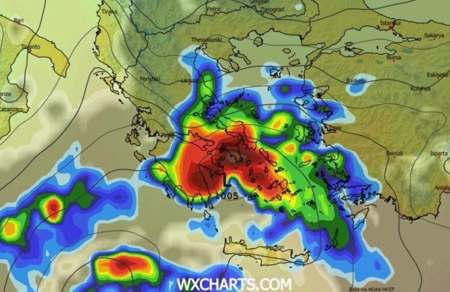 Σε κλοιό κακοκαιρίας συνεχίζει να βρίσκεται η χώρα  - Έρχεται κρύο και ίσως χιόνια λένε κάποιοι μετεωρολόγοι