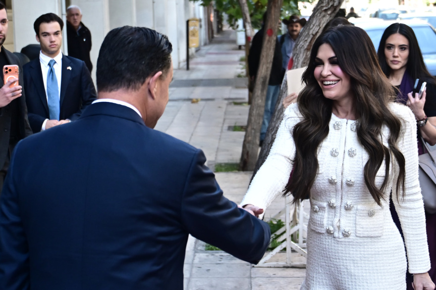 Άδωνις Γεωργιάδης και Κίμπερλι Γκιλφόιλ στο υπουργείο Υγείας για τον Ψηφιακό Βοηθό Πολίτη