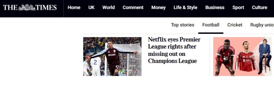 Το Netflix έχασε το Champions League και τώρα βάζει πλώρη για την Premier League