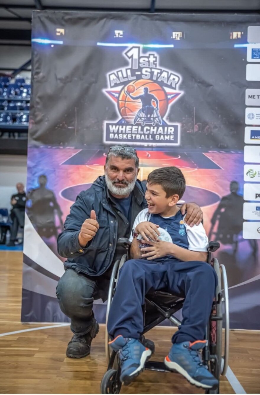 Πραγματοποιήθηκε το 1ο All Star Game Καλαθοσφαίρισης με Αμαξίδιο στο Δίστομο 