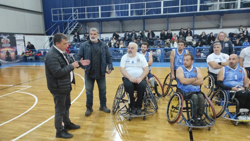 Πραγματοποιήθηκε το 1ο All Star Game Καλαθοσφαίρισης με Αμαξίδιο στο Δίστομο 