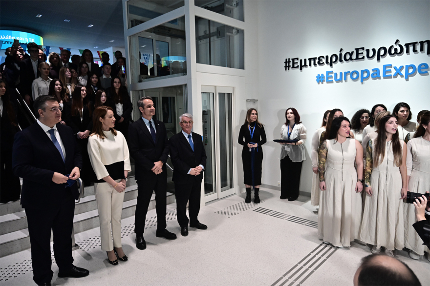 Μητσοτάκης στα εγκαίνια του Europa Experience: Είμαστε ισχυρότεροι όταν είμαστε ενωμένοι - Μέτσολα: Είμαι υπερήφανη για την Ελλάδα