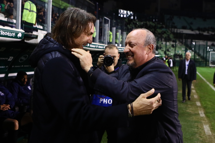 «Αύρα» Λίβερπουλ στη Λεωφόρο: Μπενίτεθ, Κυργιάκος και Λέτο τα είπαν πριν τον αγώνα του ΠΑΟ με την Κηφισιά, φωτογραφίες 