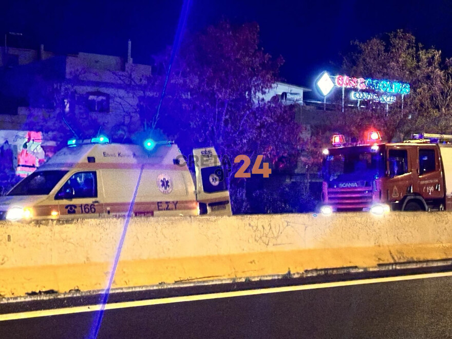 Κρήτη: Τροχαίο με εγκλωβισμό στον ΒΟΑΚ, δείτε φωτογραφίες