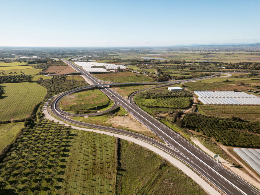 Στην κυκλοφορία τα τελευταία 10 χιλιόμετρα του αυτοκινητόδρομου Πατρών - Πύργου, δείτε βίντεο και φωτογραφίες