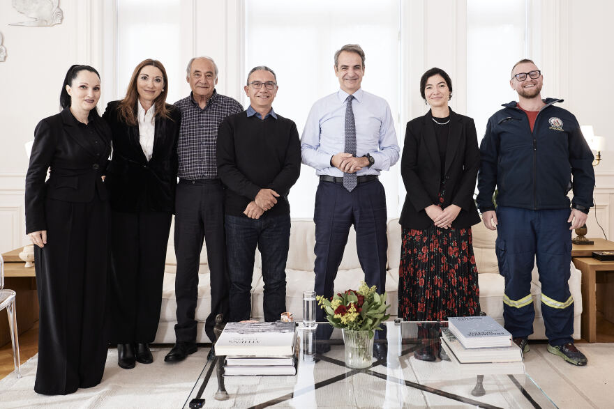 Κυριάκος Μητσοτάκης: Συναντήθηκε με εθελοντές στο Μέγαρο Μαξίμου με αφορμή τη Διεθνή Ημέρα Εθελοντισμού