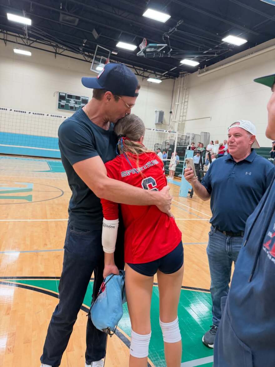 Τομ Μπρέιντι στην κόρη του: Είσαι ευλογία, το χαμόγελό σου φωτίζει τη ζωή μου